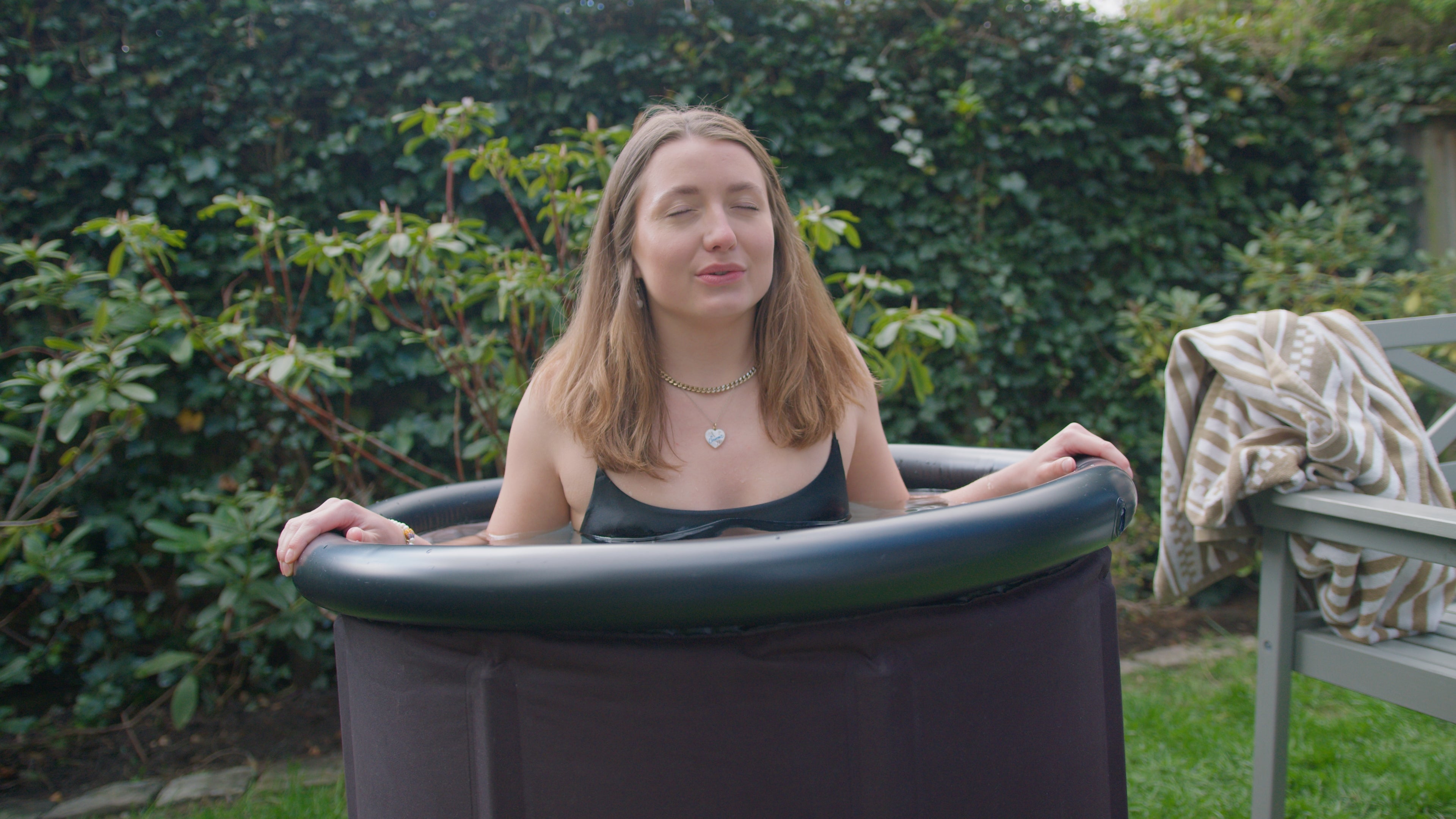 Hvor lang tid skal man være i et isbad?