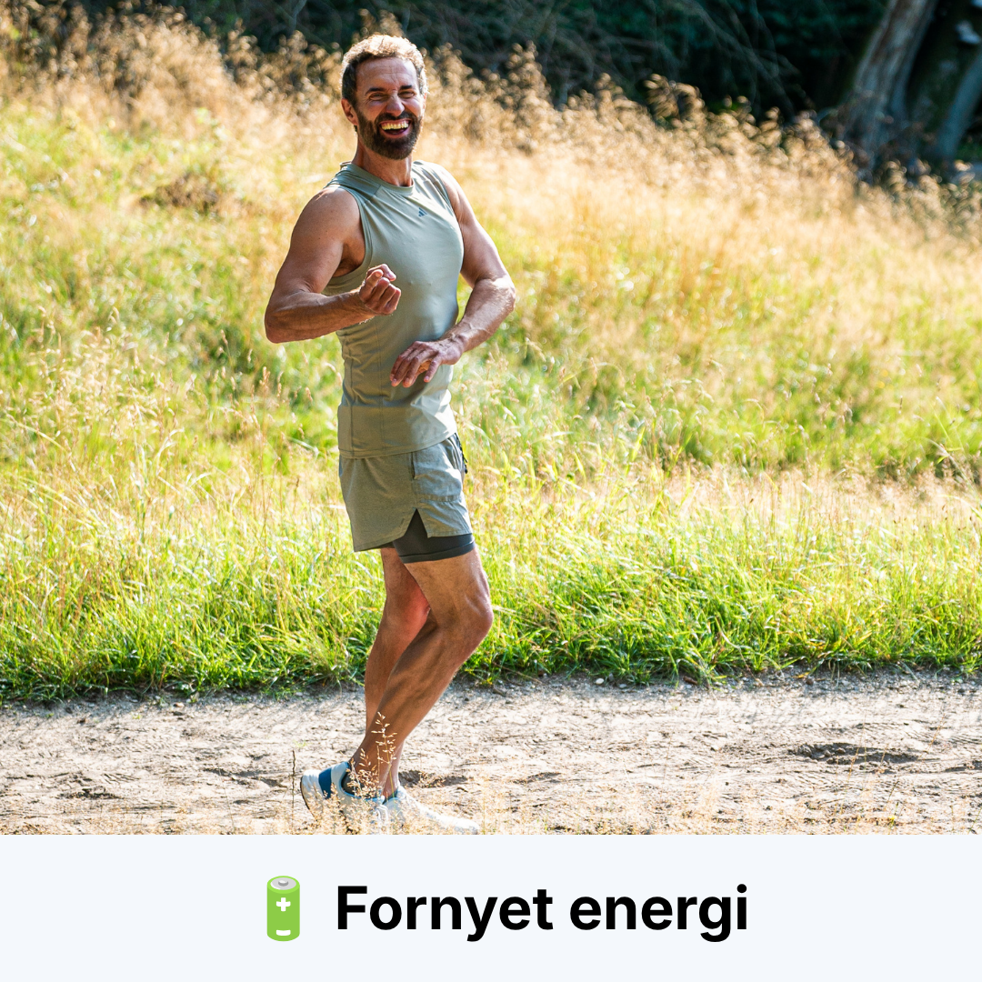 Du får fornyet energi og overskud