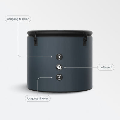 Air Plus Eisbad + Kompakte Kühleinheit