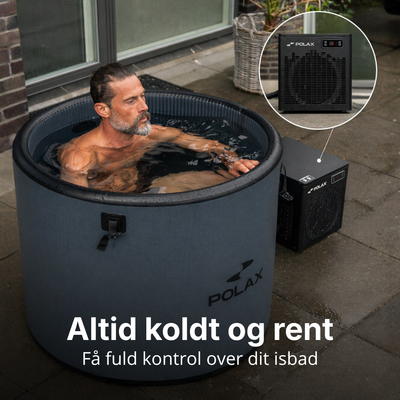 Air Plus Eisbad + Kompakte Kühleinheit