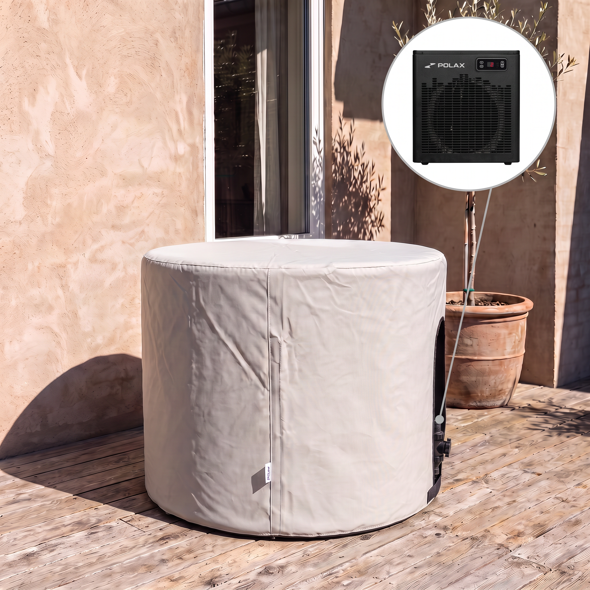 Premium UV Cover til isbad